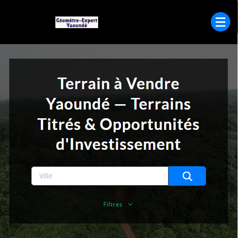 Terrain à Vendre Yaoundé